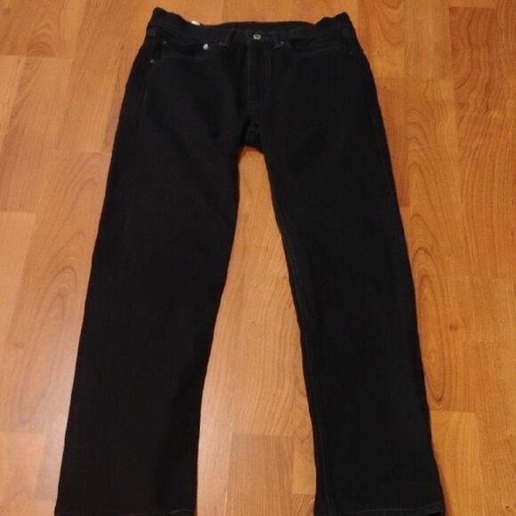Levi's Black Bootcut Jeans Premium Denim - Picture 1 of 5